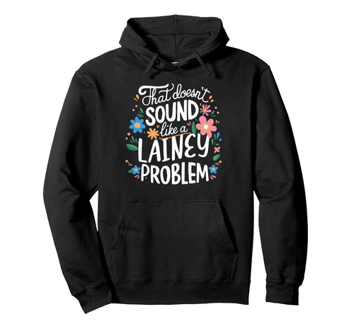 Lainey Personalized Lainey Name Hoodie - Minimalist Print Men Women - T-Shirt, Sweatshirt, Hoodie
