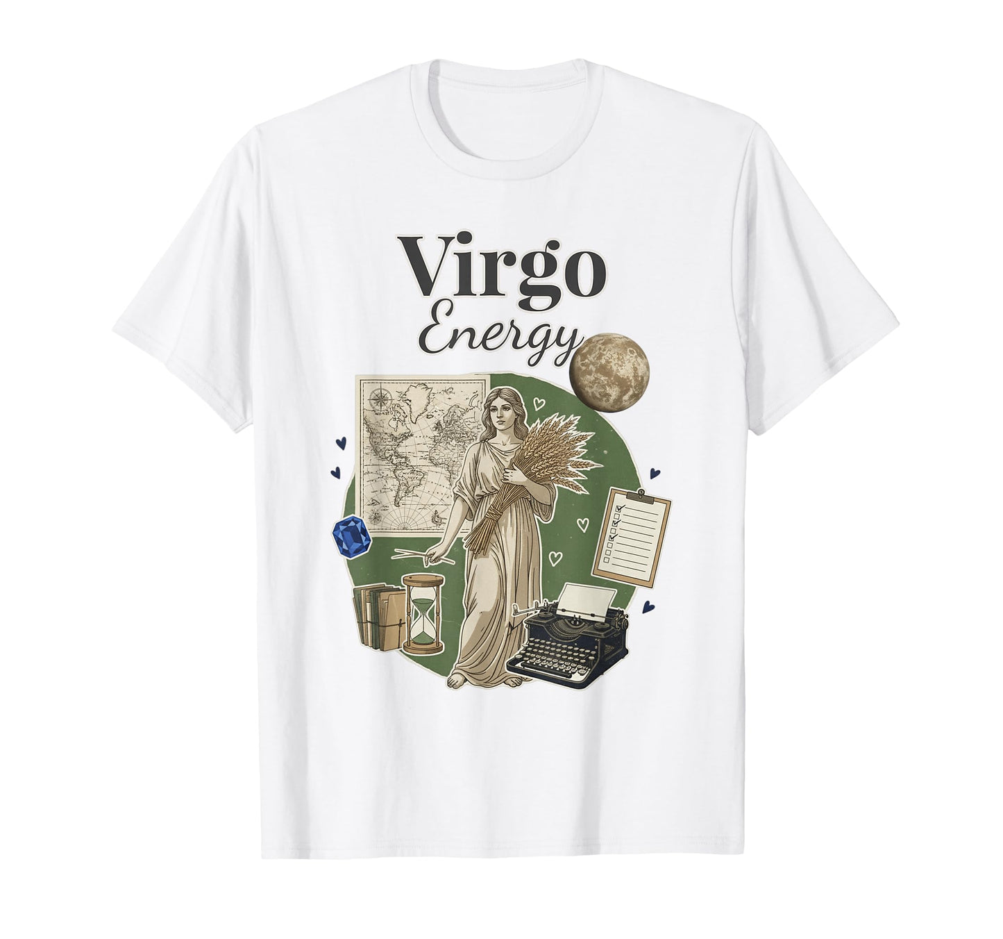 Virgo Energy Zodiac Birthday Y2K Aesthetic T-Shirt - Unique Graphic Unisex - T-Shirt, Sweatshirt, Hoodie