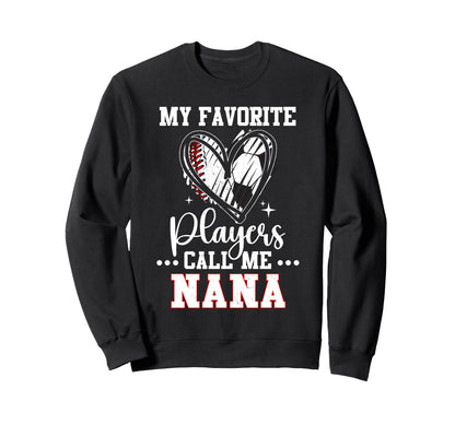 My Favorite Baseball Soccer Players Sweatshirt - Fun Novelty Design Unisex - T-Shirt, Sweatshirt, Hoodie
