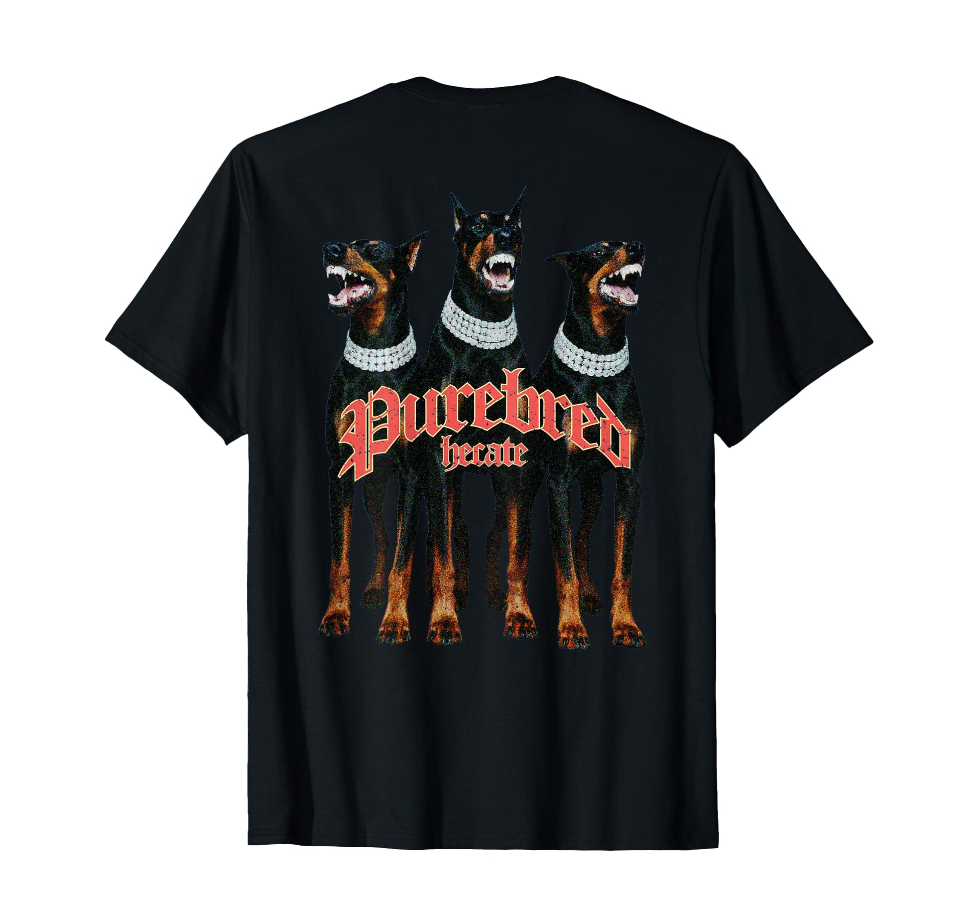 Doberman Dog Streetwear Urban Hip T-Shirt - Minimalist Print for Adults - T-Shirt, Sweatshirt, Hoodie