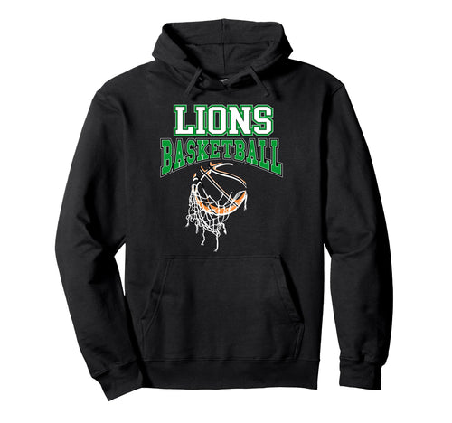 Lions Basketball Mom Green Lion Pride Hoodie - Aesthetic Graphic Men Women - T-Shirt, Sweatshirt, Hoodie
