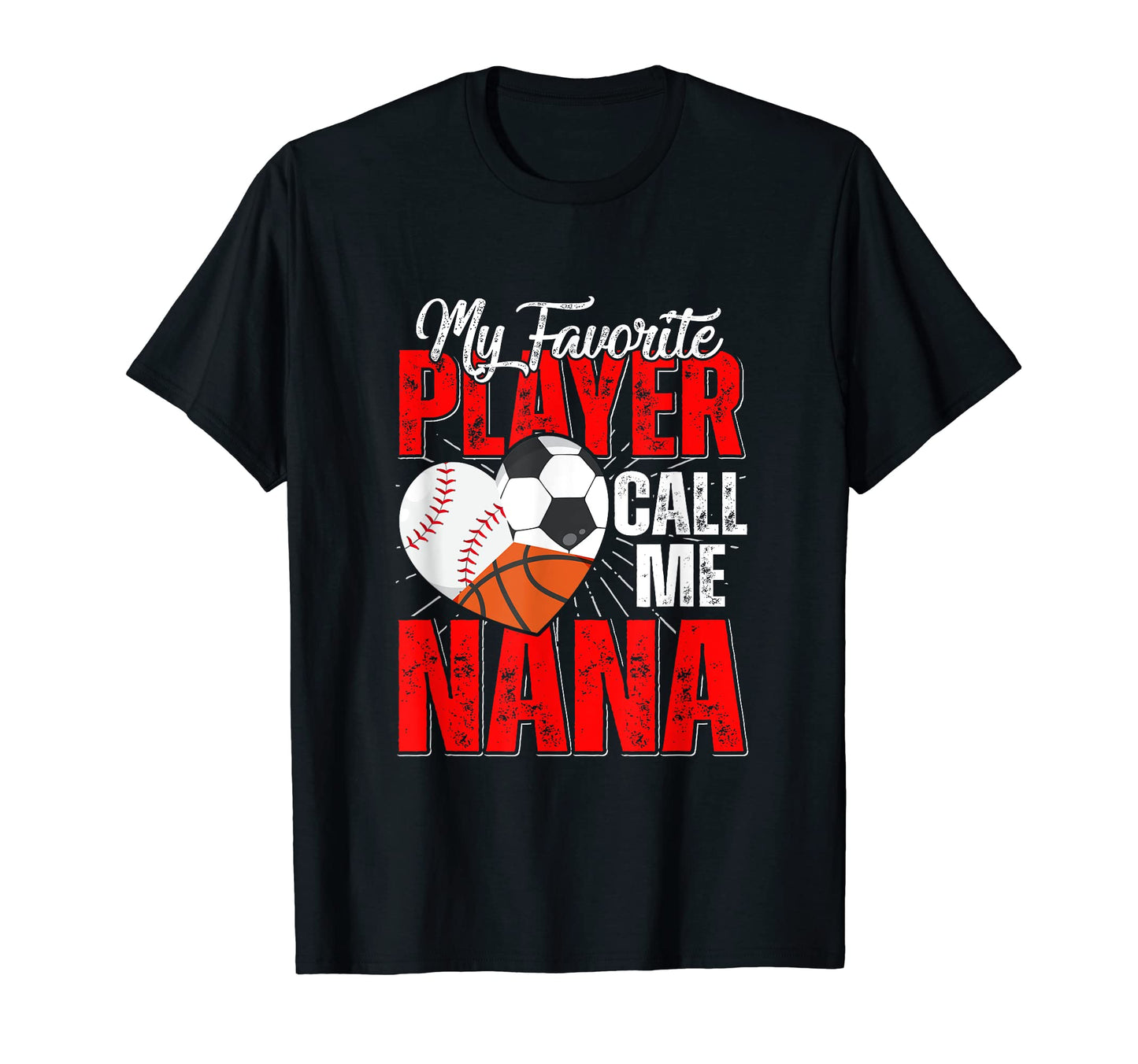 My Favorite Players Baseball Soccer T-Shirt - Trendy Graphic Unisex - T-Shirt, Sweatshirt, Hoodie