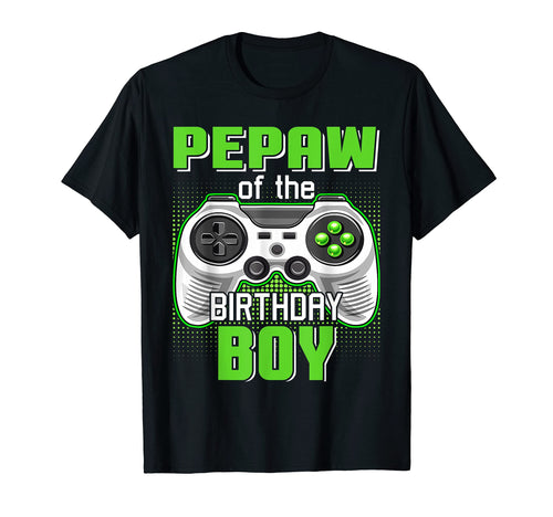 Pepaw Birthday Video Game B Day T-Shirt - Minimalist Print for Adults - T-Shirt, Sweatshirt, Hoodie
