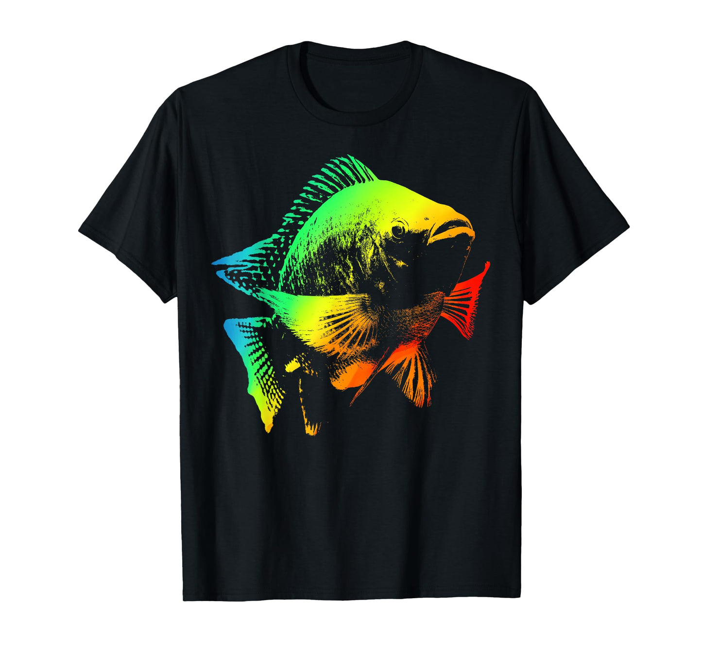 Tilapia Colorful Rainbow T-Shirt - Unique Graphic for Adults - T-Shirt, Sweatshirt, Hoodie
