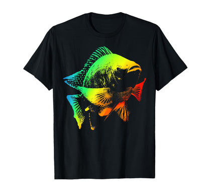 Tilapia Colorful Rainbow T-Shirt - Unique Graphic for Adults - T-Shirt, Sweatshirt, Hoodie