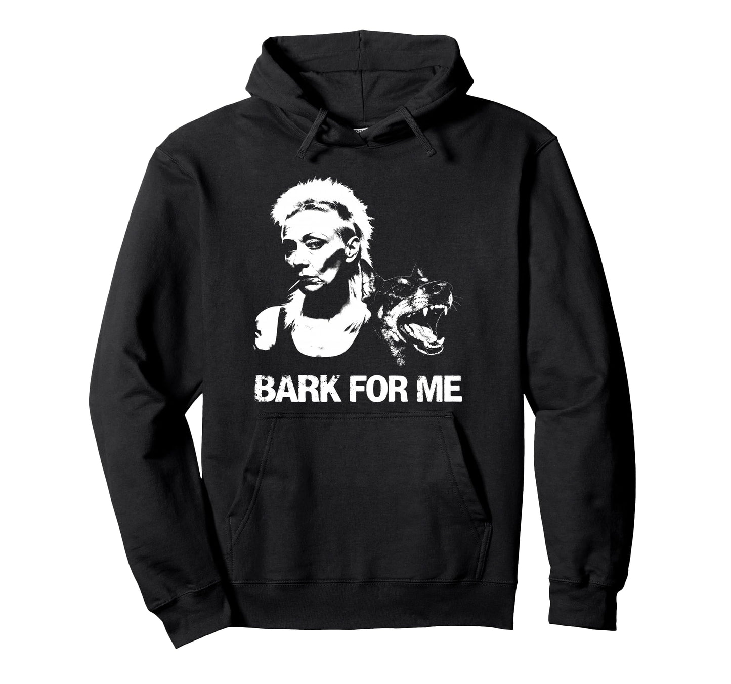 Punk And Dog Bark Me Grunge Art Distressed Hoodie - Graphic Print Men Women - T-Shirt, Sweatshirt, Hoodie