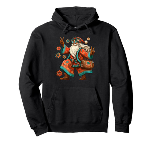 Gypsy Santa Claus Groovy Disco Funky Hoodie - Novelty Apparel for Adults - T-Shirt, Sweatshirt, Hoodie