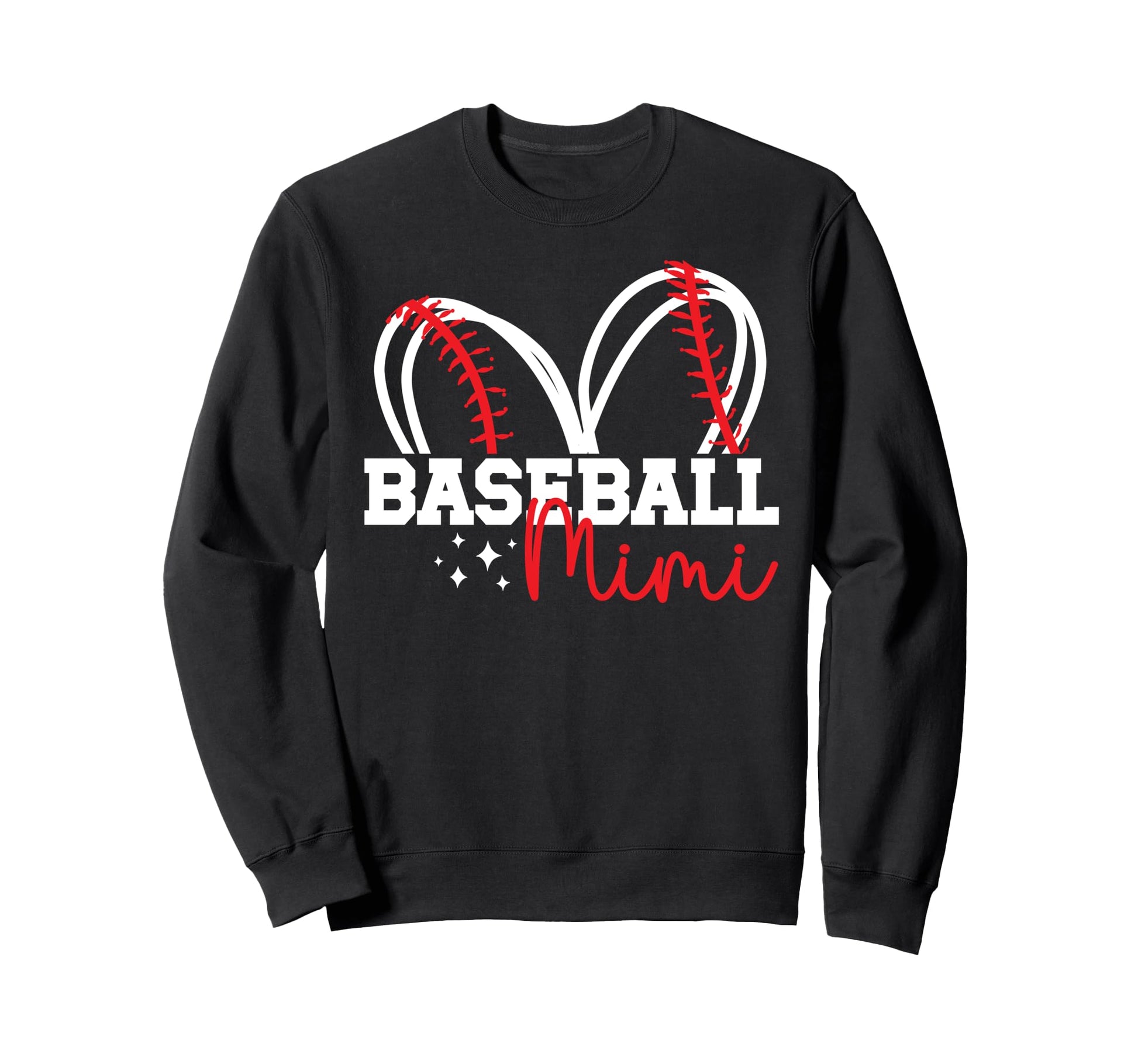 Baseball Mimi Grandma Proud Sweatshirt - Casual Everyday Wear Men Women - T-Shirt, Sweatshirt, Hoodie