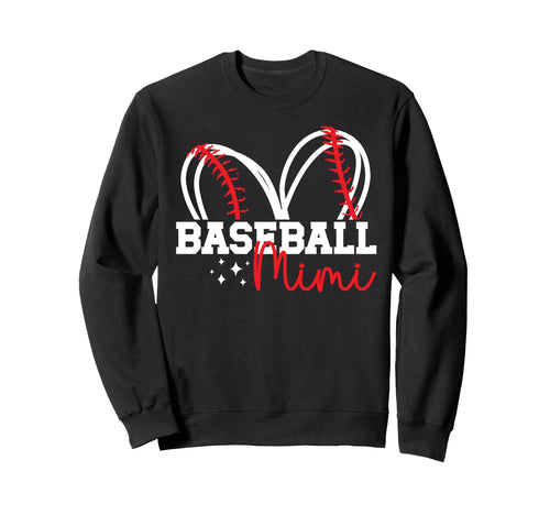 Baseball Mimi Grandma Proud Sweatshirt - Casual Everyday Wear Men Women - T-Shirt, Sweatshirt, Hoodie