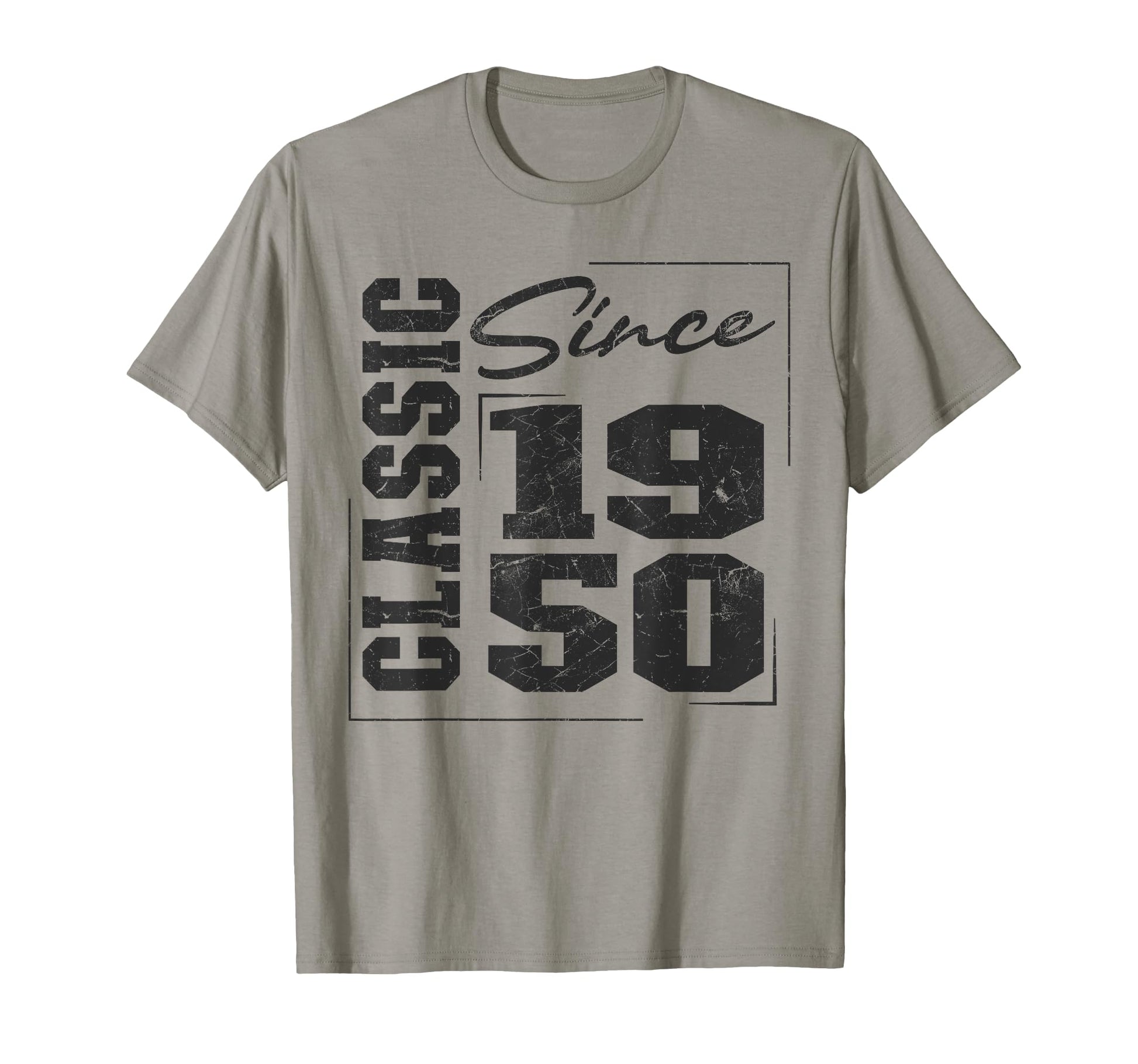 Born 1950 Varsity Since 1950 Birthday T-Shirt - Novelty Apparel Unisex - T-Shirt, Sweatshirt, Hoodie