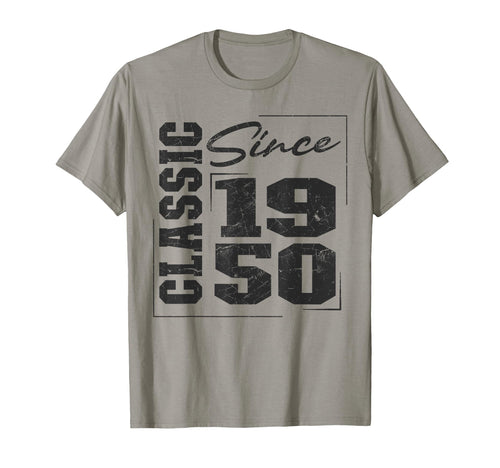 Born 1950 Varsity Since 1950 Birthday T-Shirt - Novelty Apparel Unisex - T-Shirt, Sweatshirt, Hoodie
