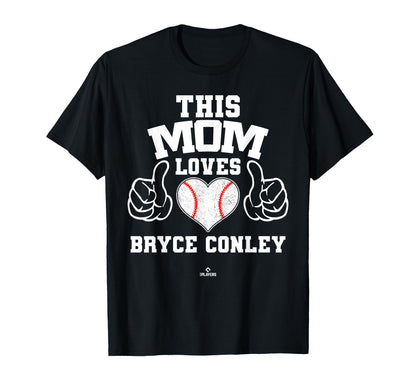 This Mom Loves Bryce Conley Prospect T-Shirt - Graphic Print for Adults - T-Shirt, Sweatshirt, Hoodie