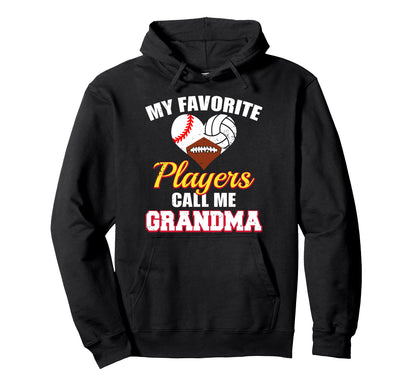 My Favorite Players Baseball Hoodie - Custom Art Print Men Women - T-Shirt, Sweatshirt, Hoodie