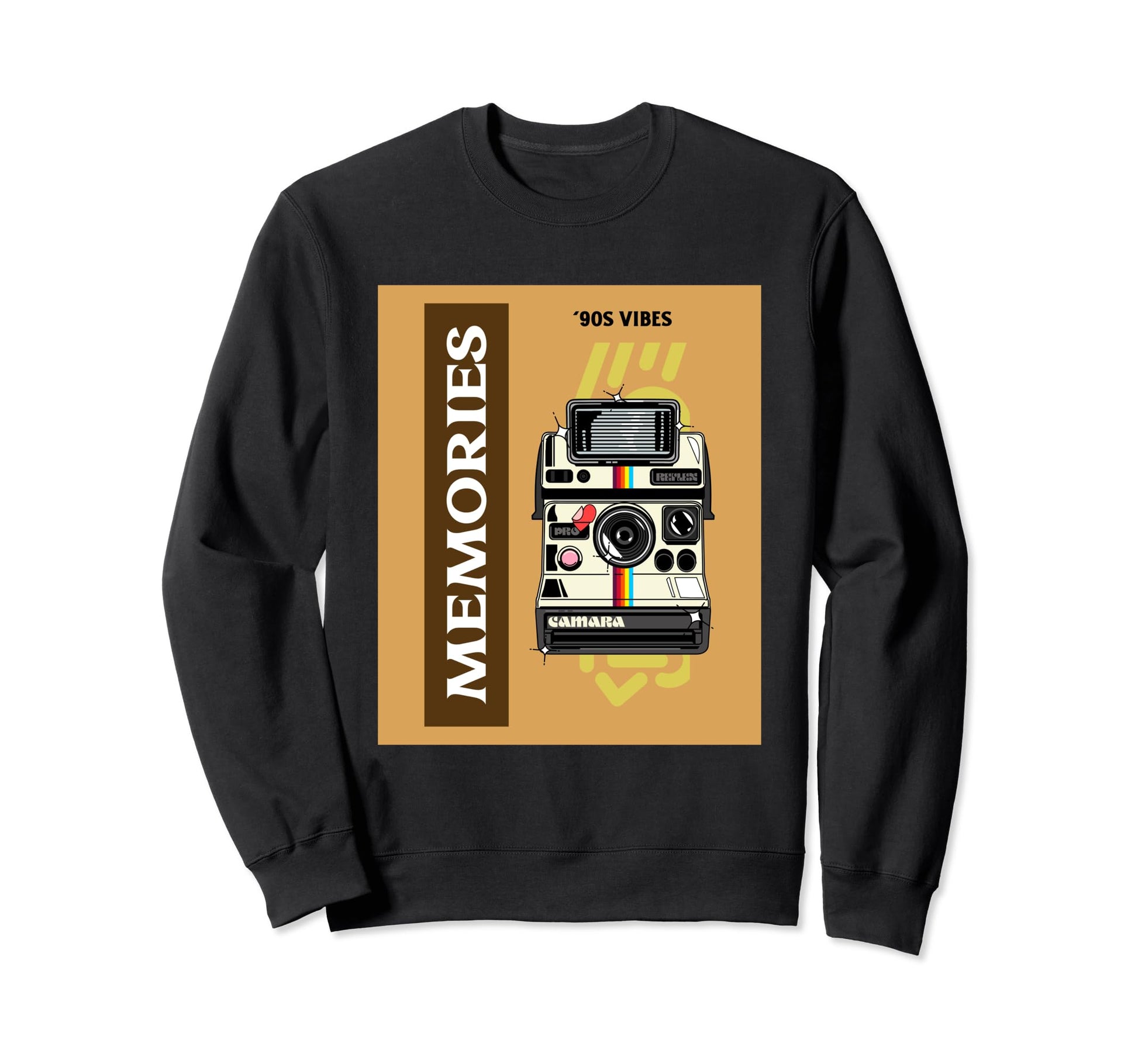 Memories Camera Photography Vibes Sweatshirt - Trendy Graphic Unisex - T-Shirt, Sweatshirt, Hoodie