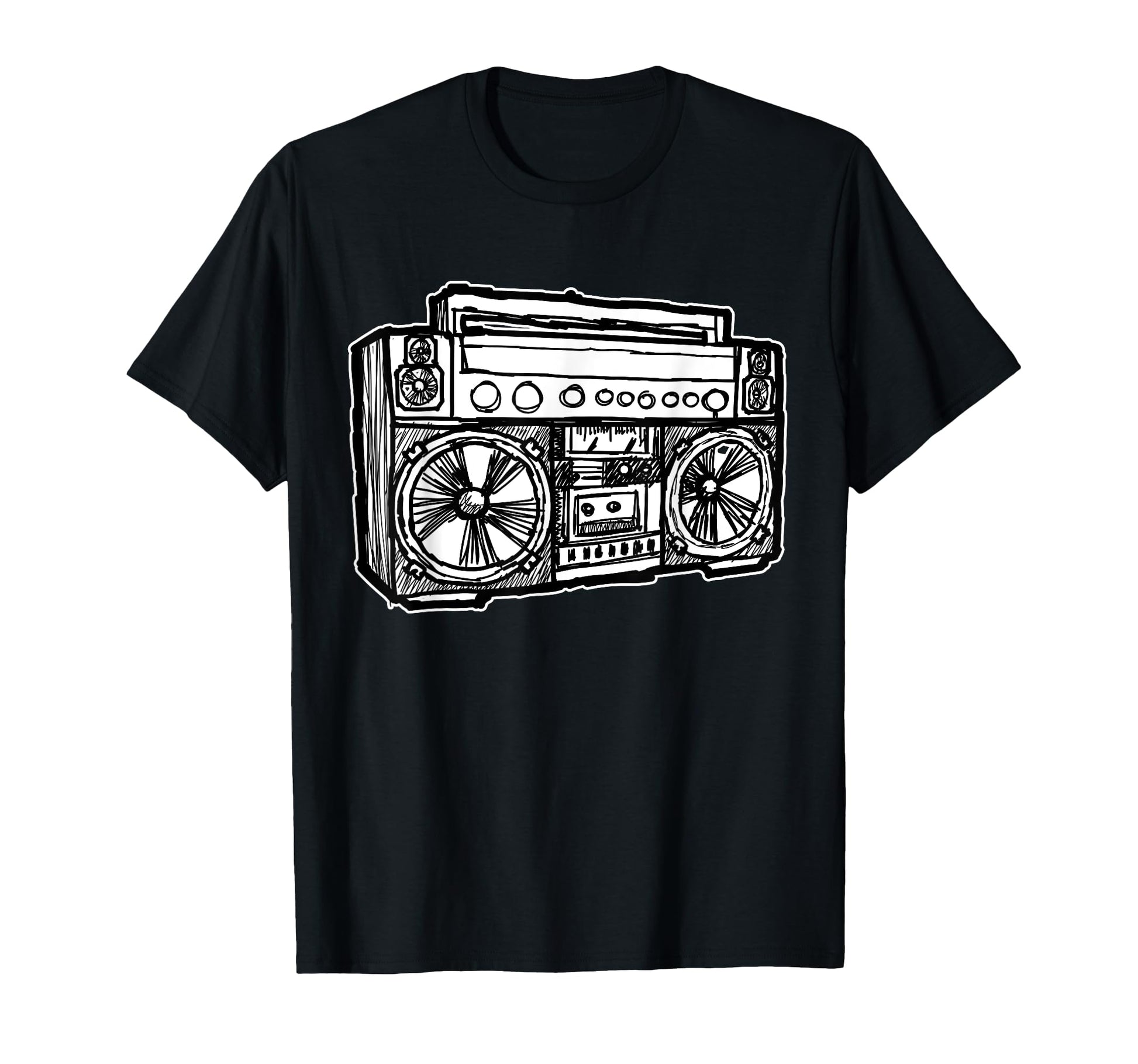 Ghetto Blaster 80S 90S Old School Hip T-Shirt - Aesthetic Graphic Unisex - T-Shirt, Sweatshirt, Hoodie