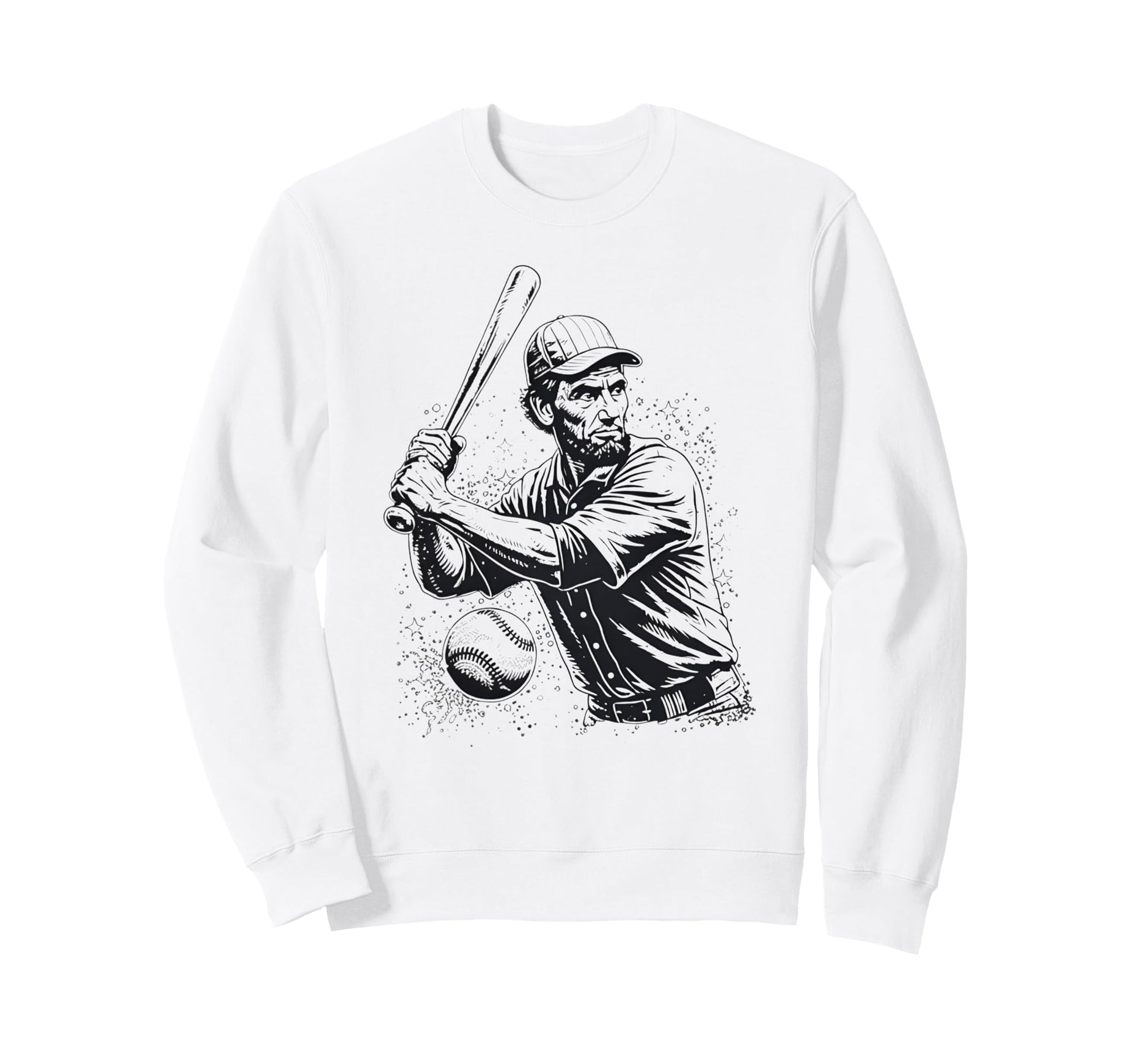 Abraham Lincoln Abe Lincoln Sweatshirt - Casual Everyday Wear Unisex - T-Shirt, Sweatshirt, Hoodie