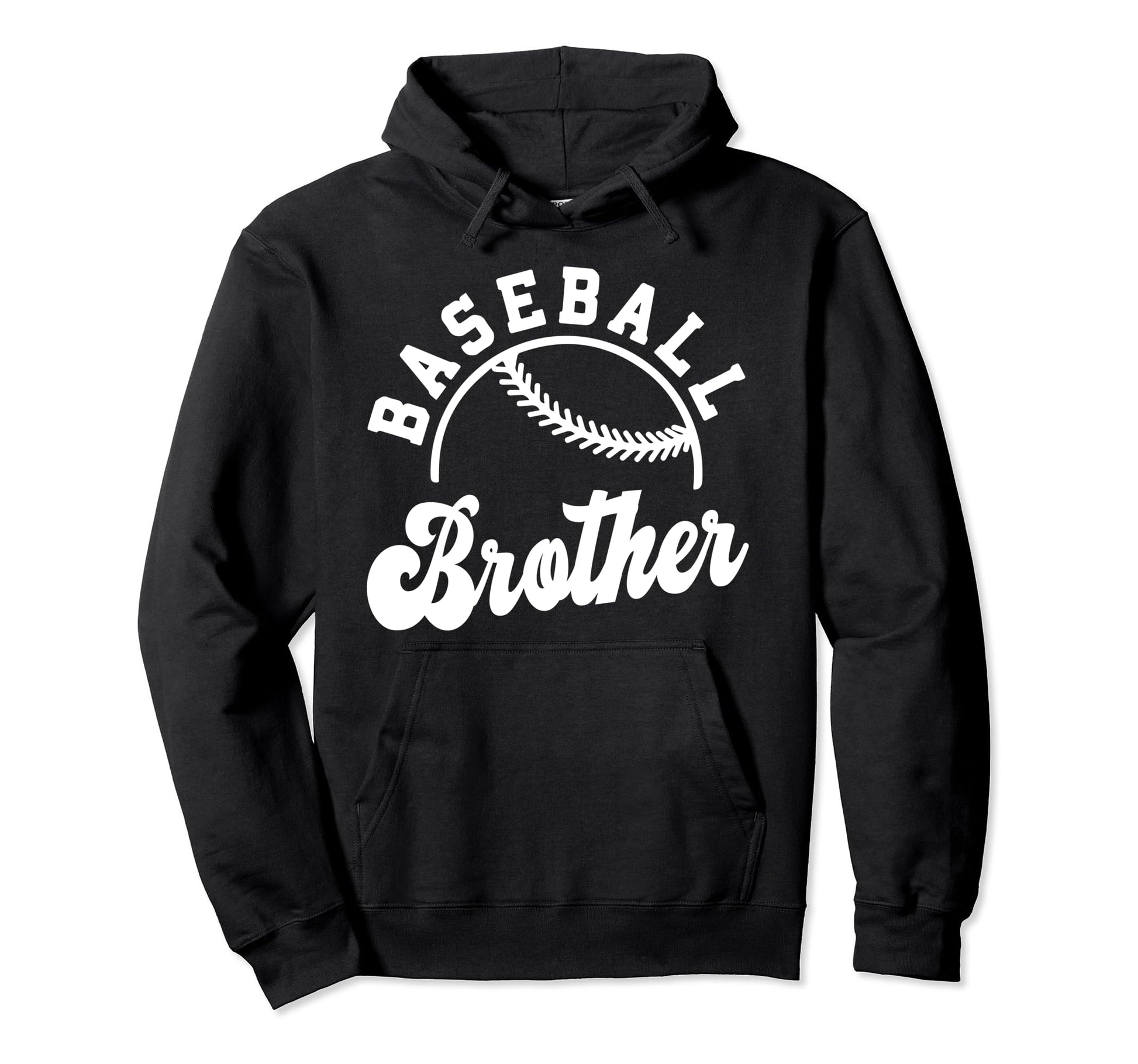 Baseball Brother Matching Baseball Team Hoodie - Unique Graphic Unisex - T-Shirt, Sweatshirt, Hoodie