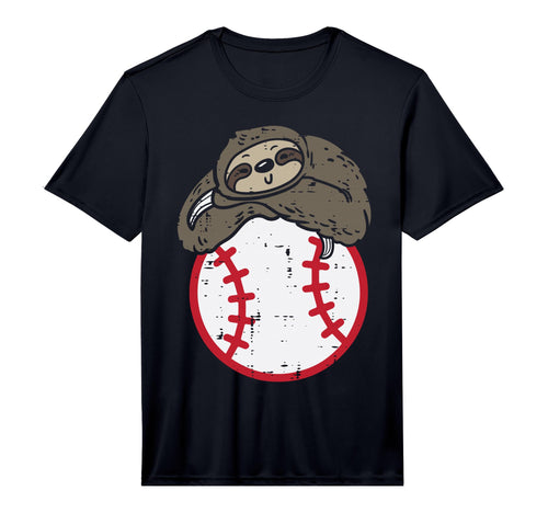 Sloth Baseball Sports Player Catcher T-Shirt - Fun Novelty Design Unisex - T-Shirt, Sweatshirt, Hoodie