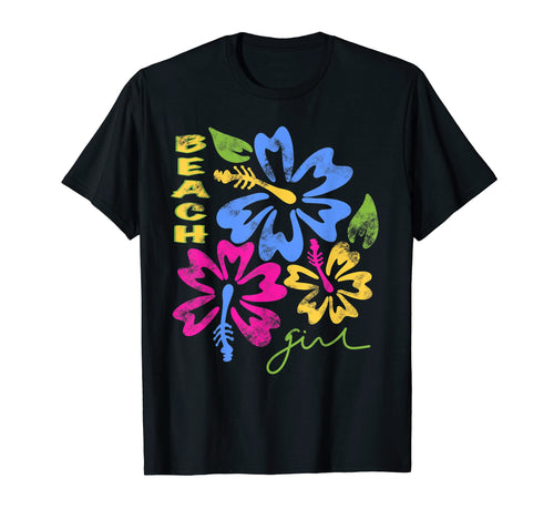 Millennial Kitsch Hawaiian Hibiscus T-Shirt - Custom Art Print for Adults - T-Shirt, Sweatshirt, Hoodie