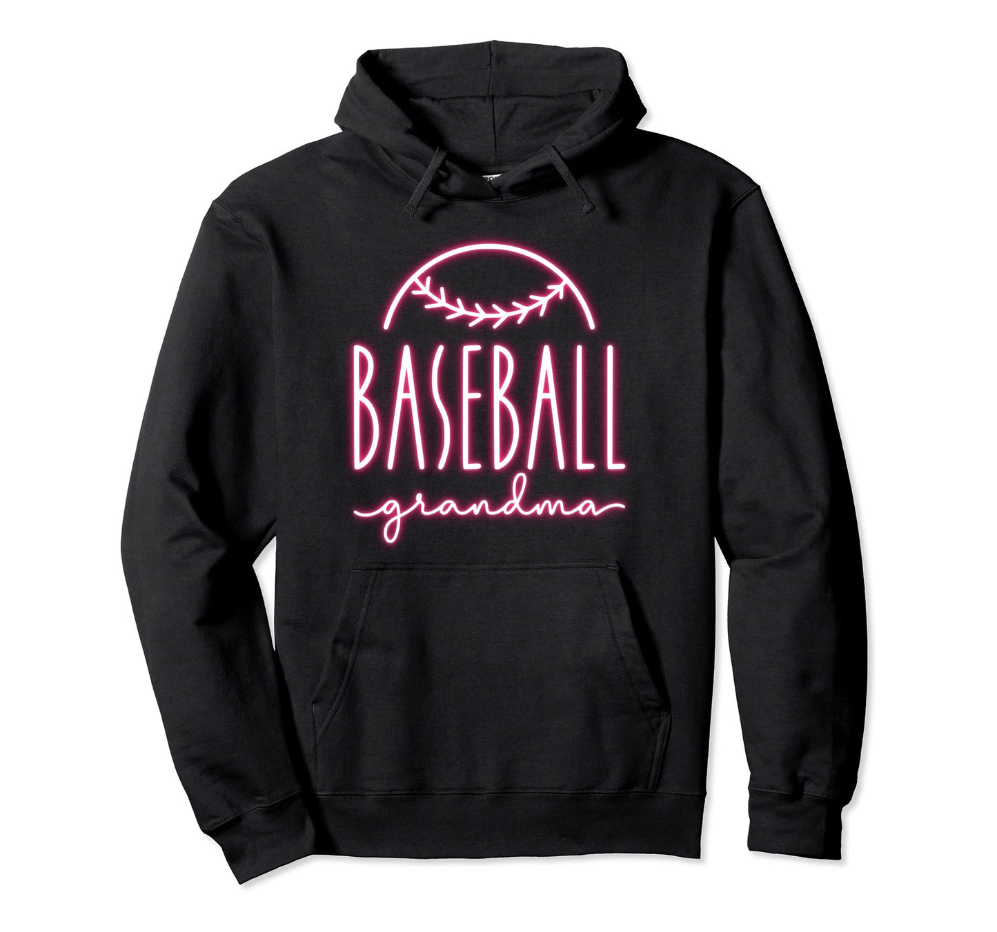 Baseball Grandma Baseball Grandmother Hoodie - Trendy Graphic Men Women - T-Shirt, Sweatshirt, Hoodie
