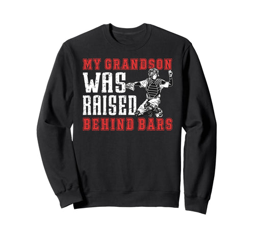 Baseball Catcher Grandpa Funny Sweatshirt - Unique Graphic for Adults - T-Shirt, Sweatshirt, Hoodie