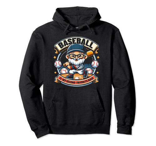 Baseball Grandpa Grandfather Gramps Hoodie - Unique Graphic Men Women - T-Shirt, Sweatshirt, Hoodie