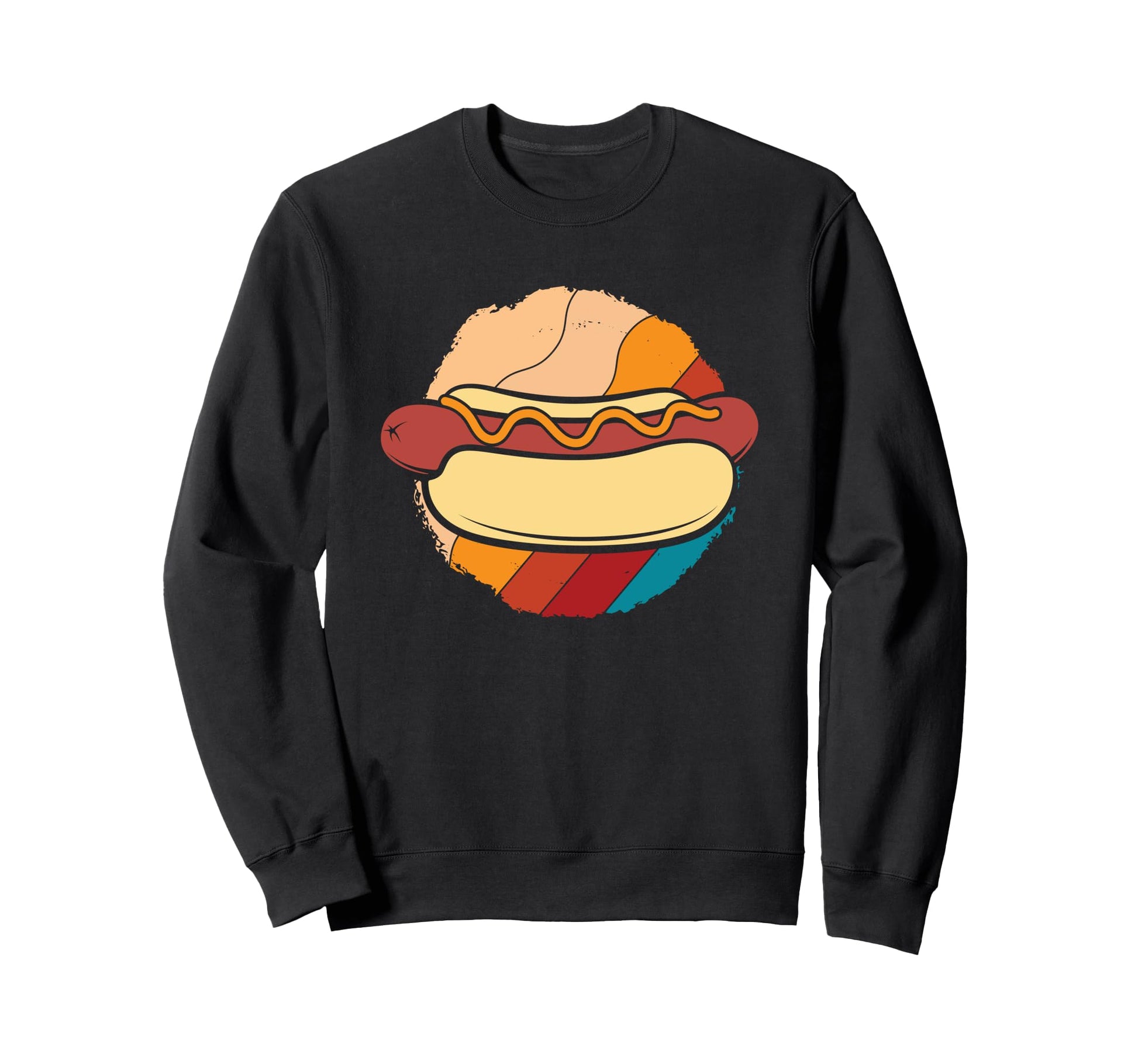 Dedicated Fans Hot Dogs And Street Food Sweatshirt - Graphic Print Unisex - T-Shirt, Sweatshirt, Hoodie