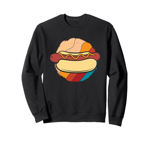 Dedicated Fans Hot Dogs And Street Food Sweatshirt - Graphic Print Unisex - T-Shirt, Sweatshirt, Hoodie