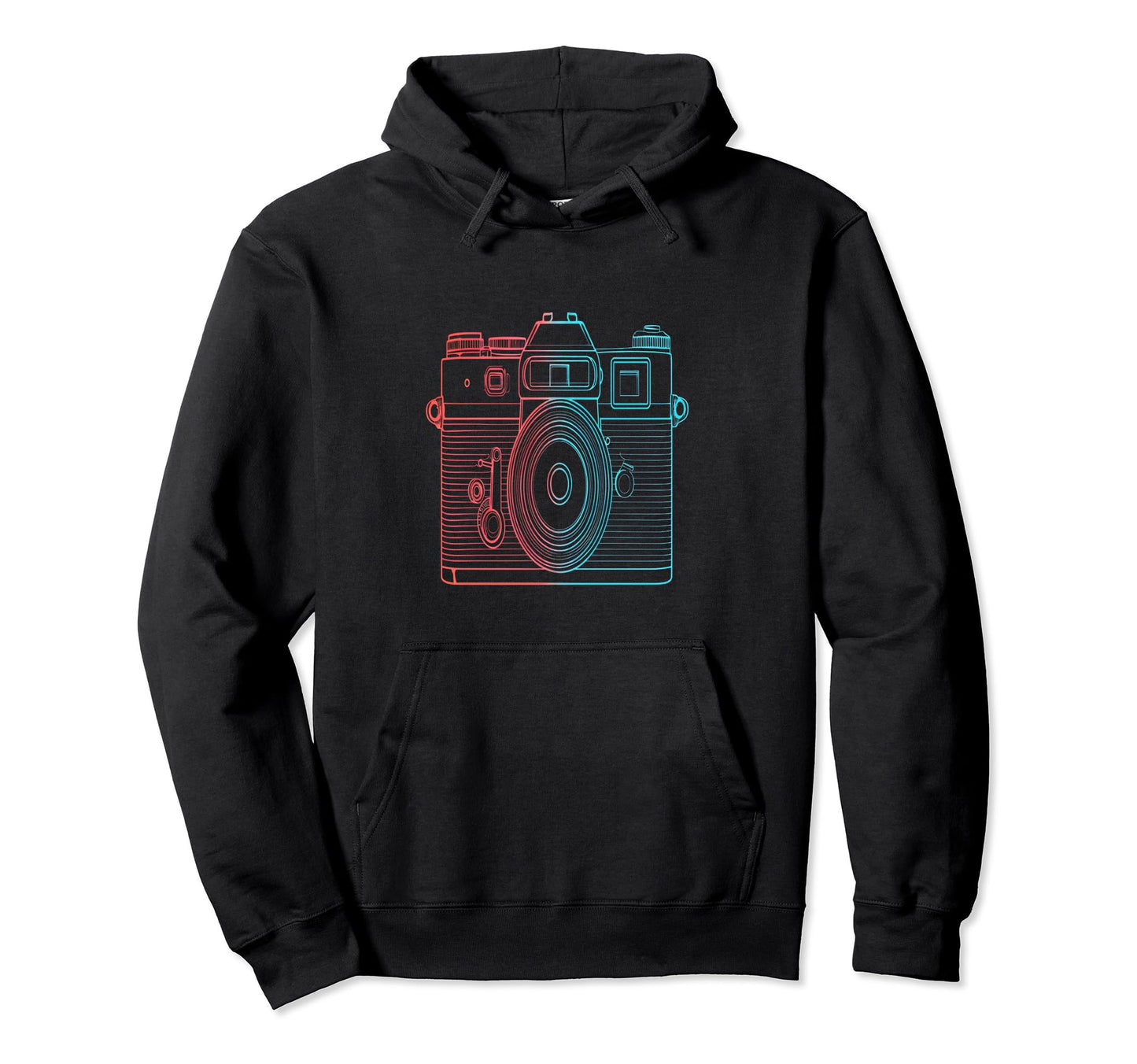 Photography Camera Photographer Hoodie - Minimalist Print for Adults - T-Shirt, Sweatshirt, Hoodie