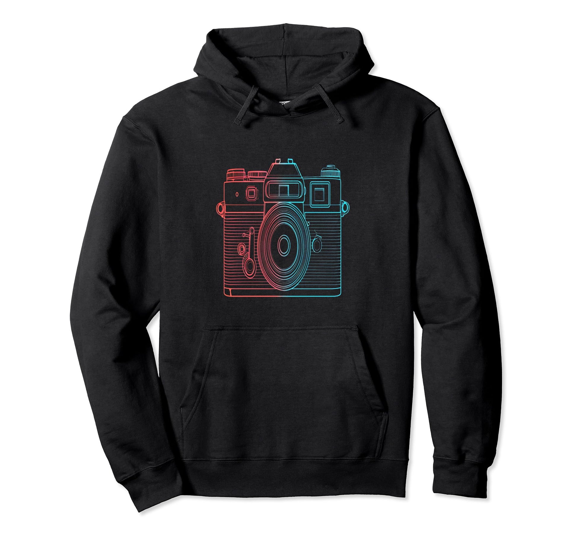 Photography Camera Photographer Hoodie - Minimalist Print for Adults - T-Shirt, Sweatshirt, Hoodie