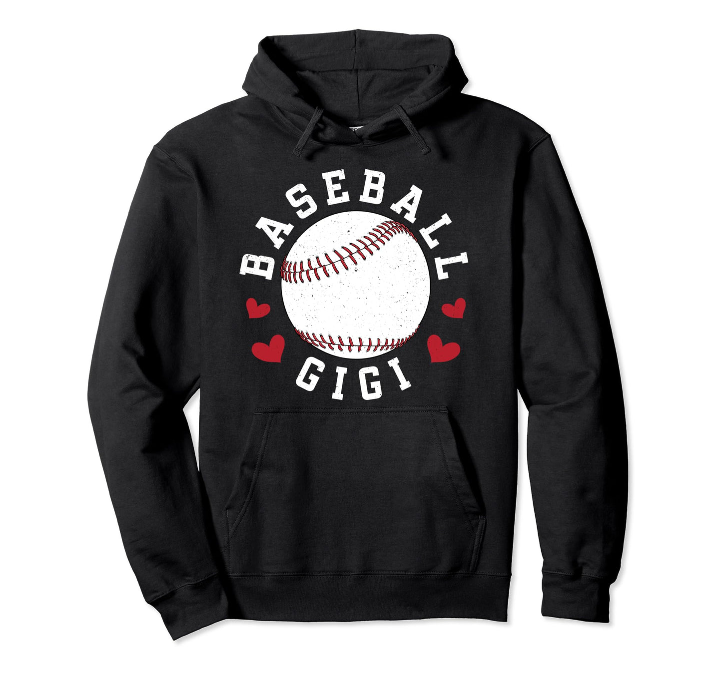 Baseball Gigi Grandma Gigi Baseball Hoodie - Novelty Apparel Men Women - T-Shirt, Sweatshirt, Hoodie