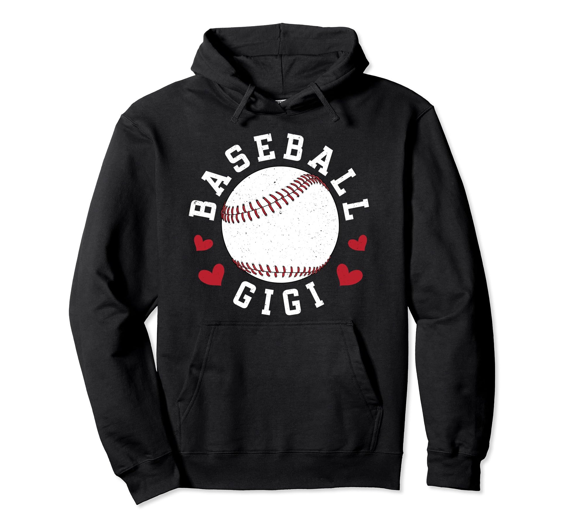 Baseball Gigi Grandma Gigi Baseball Hoodie - Novelty Apparel Men Women - T-Shirt, Sweatshirt, Hoodie