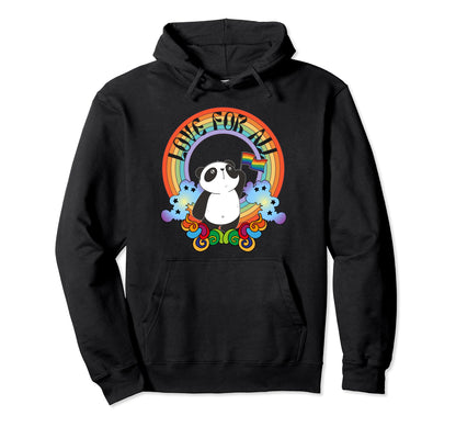 Pride Flag Be You Love All Rainbow Hoodie - Fun Novelty Design Men Women - T-Shirt, Sweatshirt, Hoodie