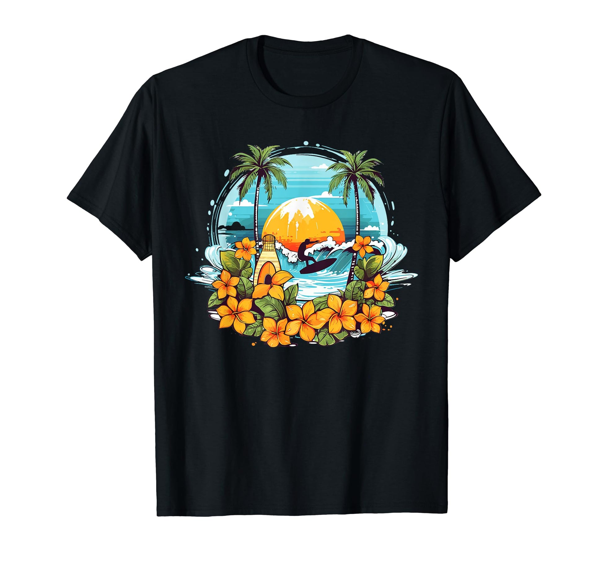 Surfer Surfer Surfing Beach Surf T-Shirt - Custom Art Print for Adults - T-Shirt, Sweatshirt, Hoodie
