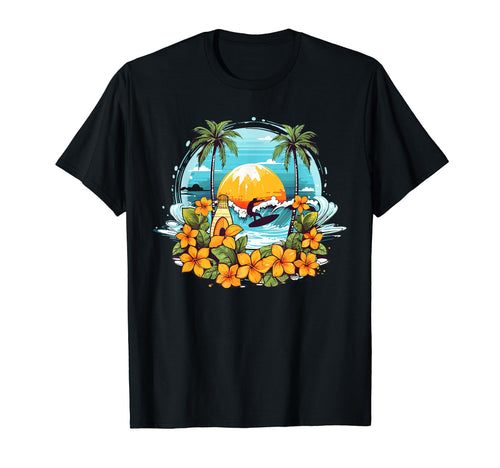 Surfer Surfer Surfing Beach Surf T-Shirt - Custom Art Print for Adults - T-Shirt, Sweatshirt, Hoodie