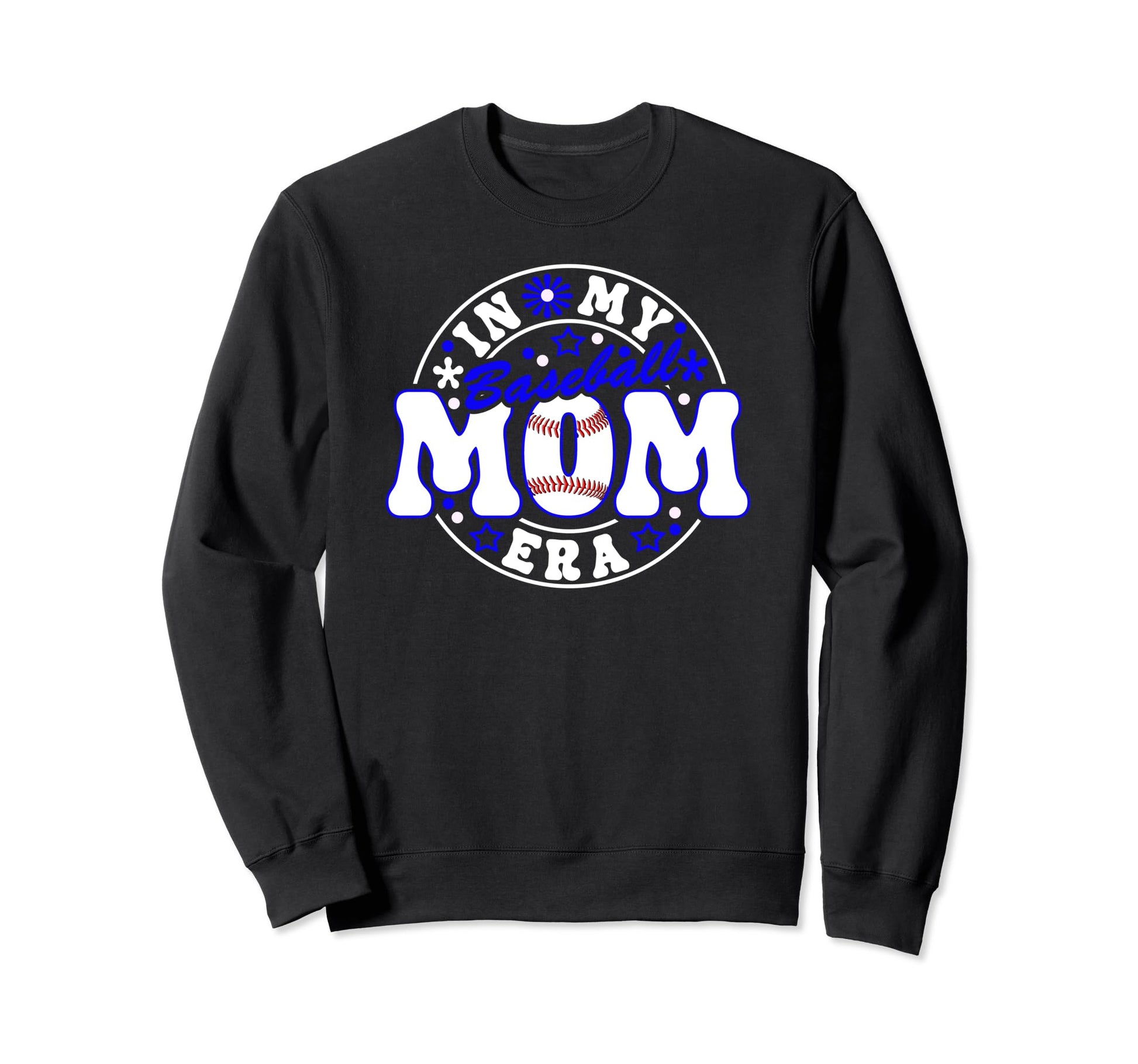 Baseball Mom Era Player Mother Game Sweatshirt - Unique Graphic for Adults - T-Shirt, Sweatshirt, Hoodie