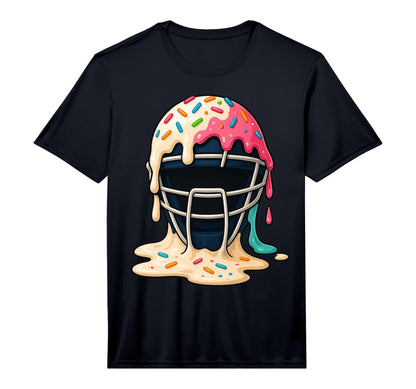 Baseball Catcher Mask Ice Cream Funny T-Shirt - Unique Graphic Men Women - T-Shirt, Sweatshirt, Hoodie