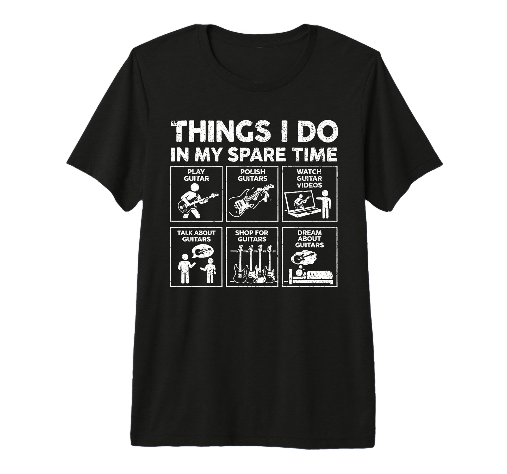 Things I Do My Spare Time Rock Music T-Shirt - Streetwear Style Unisex - T-Shirt, Sweatshirt, Hoodie