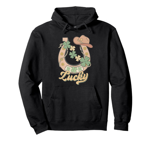 Howdy Cowboy St Patricks Day Hoodie - Casual Everyday Wear for Adults - T-Shirt, Sweatshirt, Hoodie