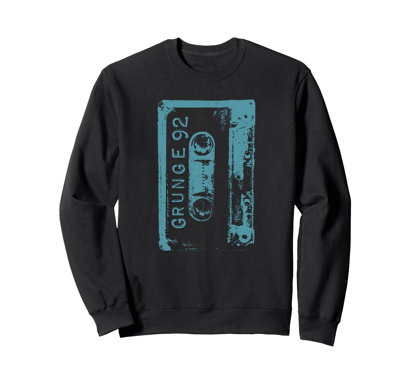 Grunge 90S Concert Mixtape Sweatshirt - Casual Everyday Wear Unisex - T-Shirt, Sweatshirt, Hoodie