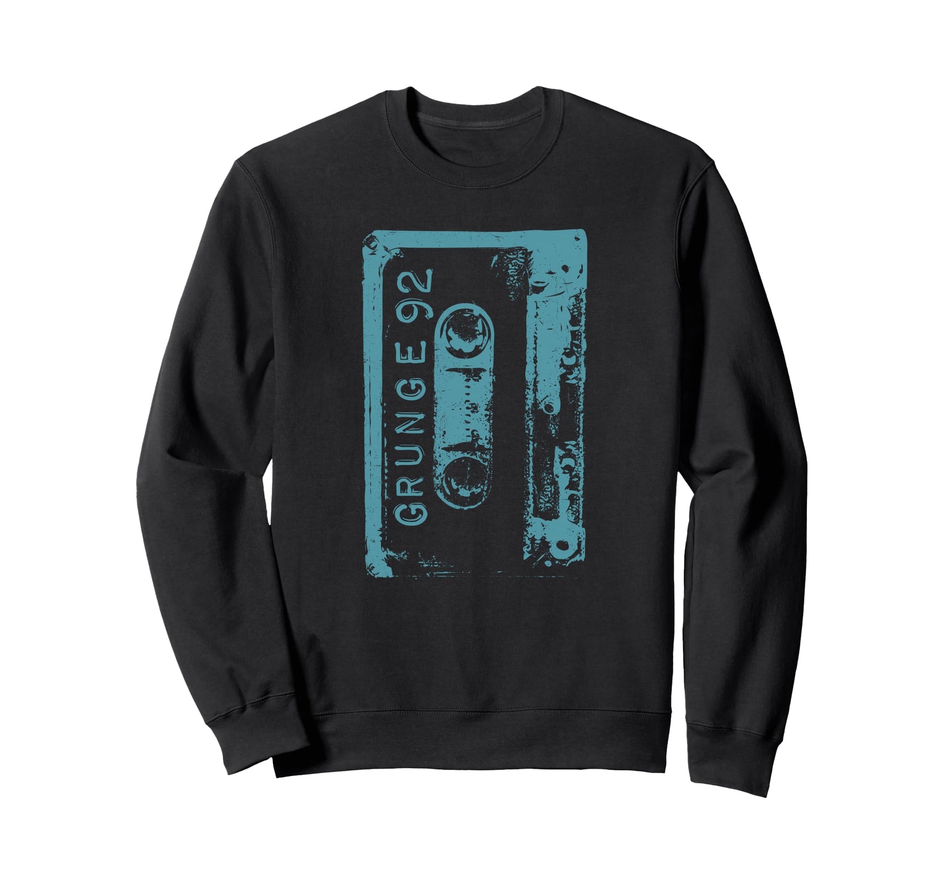 Grunge 90S Concert Mixtape Sweatshirt - Casual Everyday Wear Unisex - T-Shirt, Sweatshirt, Hoodie
