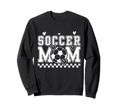 Soccer Mom Sports Game Day Football Sweatshirt - Trendy Graphic Unisex - T-Shirt, Sweatshirt, Hoodie