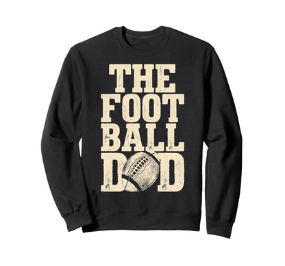 Fathers Day American Football Designs Hoodie - Custom Art Print for Adults - T-Shirt, Sweatshirt, Hoodie