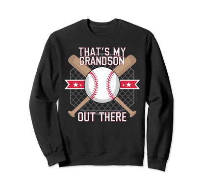 Baseball Grandpa Grandfather Sweatshirt - Streetwear Style Men Women - T-Shirt, Sweatshirt, Hoodie