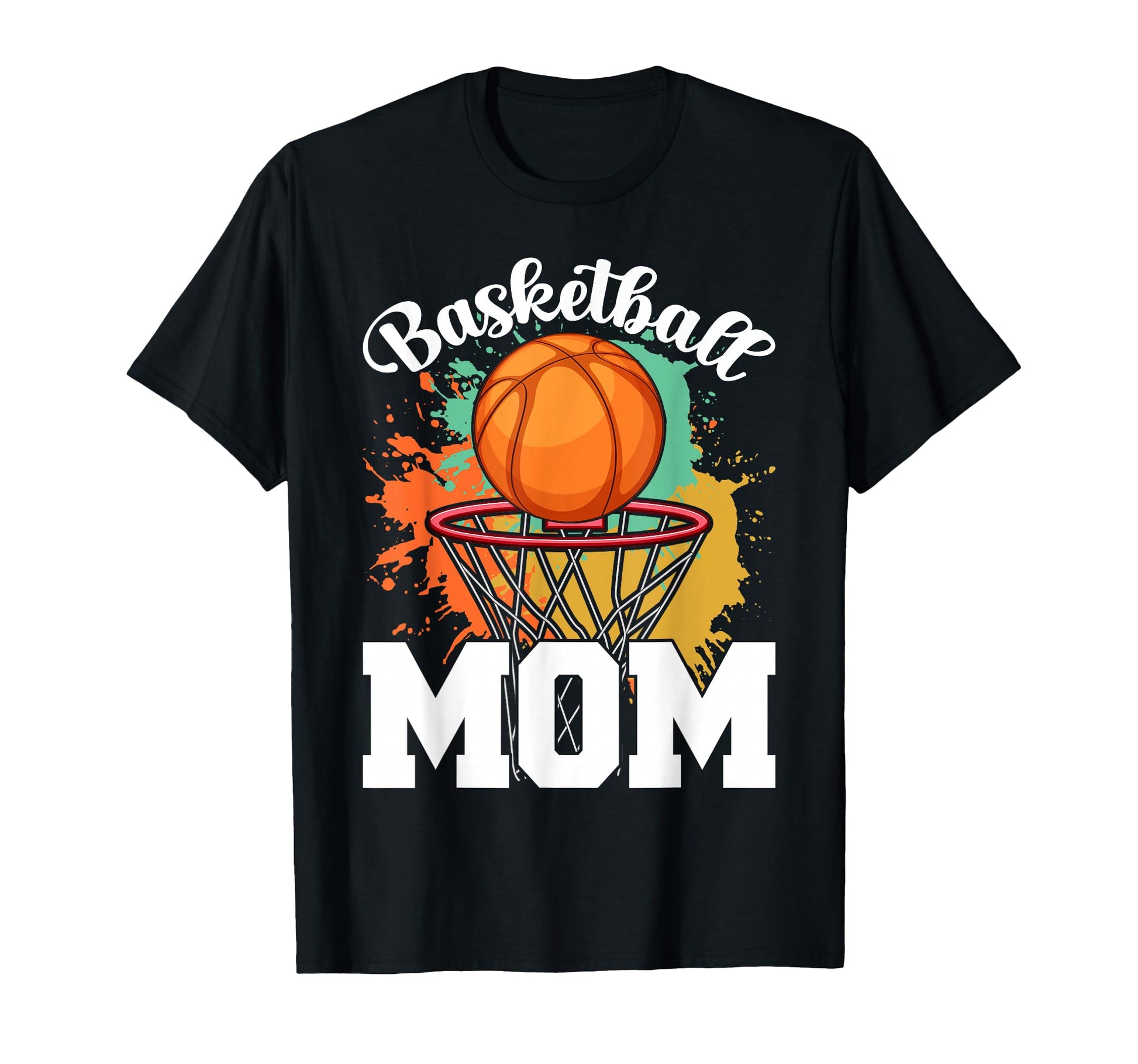 Basketball Mom Mama Mothers Game Day T-Shirt - Trendy Graphic Men Women - T-Shirt, Sweatshirt, Hoodie