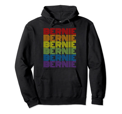 Bernie Rainbow Hoodie - Unique Graphic for Adults - T-Shirt, Sweatshirt, Hoodie