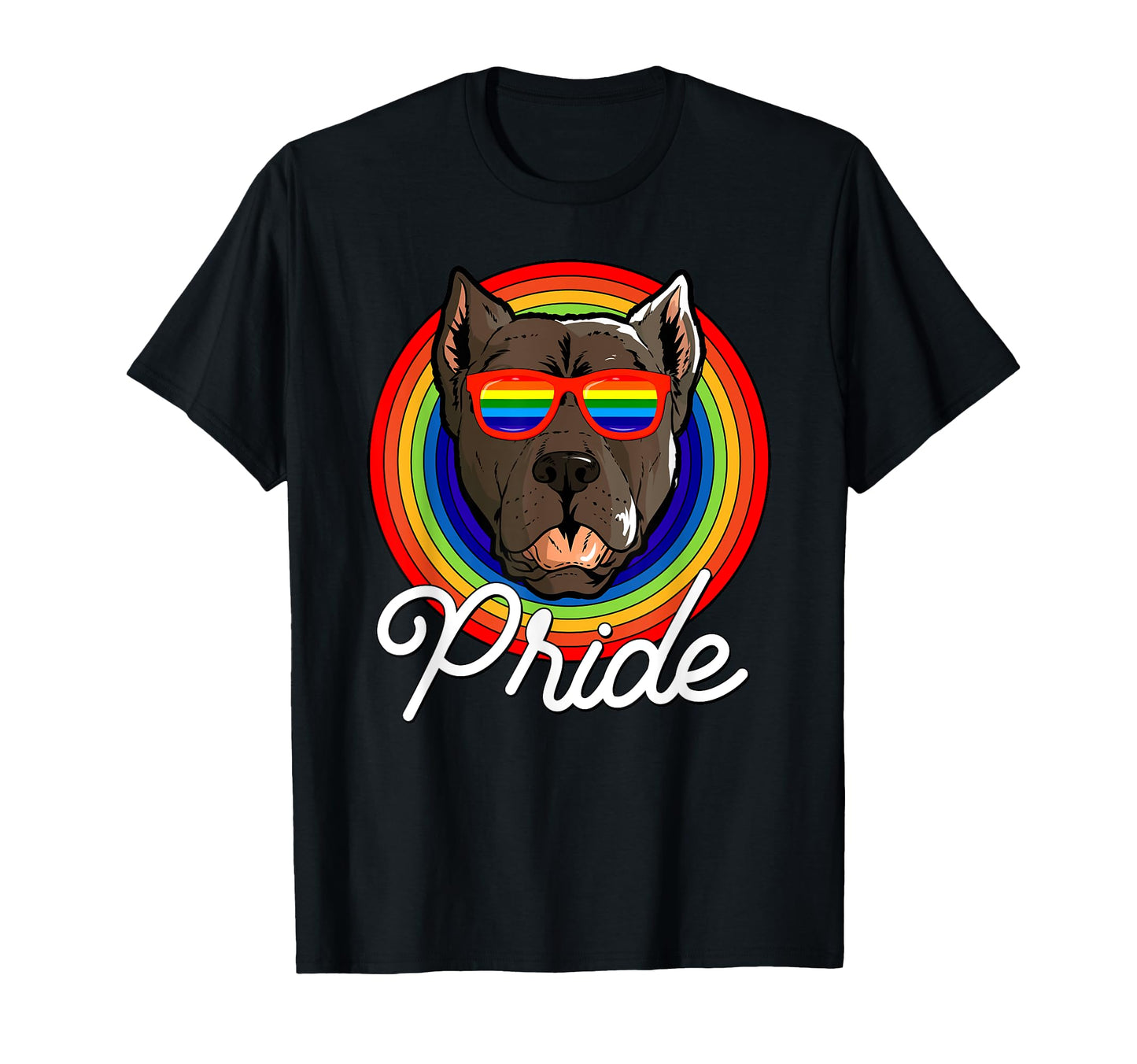 Cane Corso Lgbt Pride Dog T-Shirt - Casual Everyday Wear for Adults - T-Shirt, Sweatshirt, Hoodie