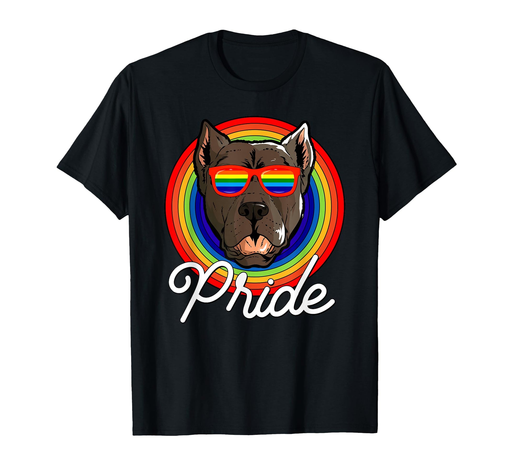 Cane Corso Lgbt Pride Dog T-Shirt - Casual Everyday Wear for Adults - T-Shirt, Sweatshirt, Hoodie