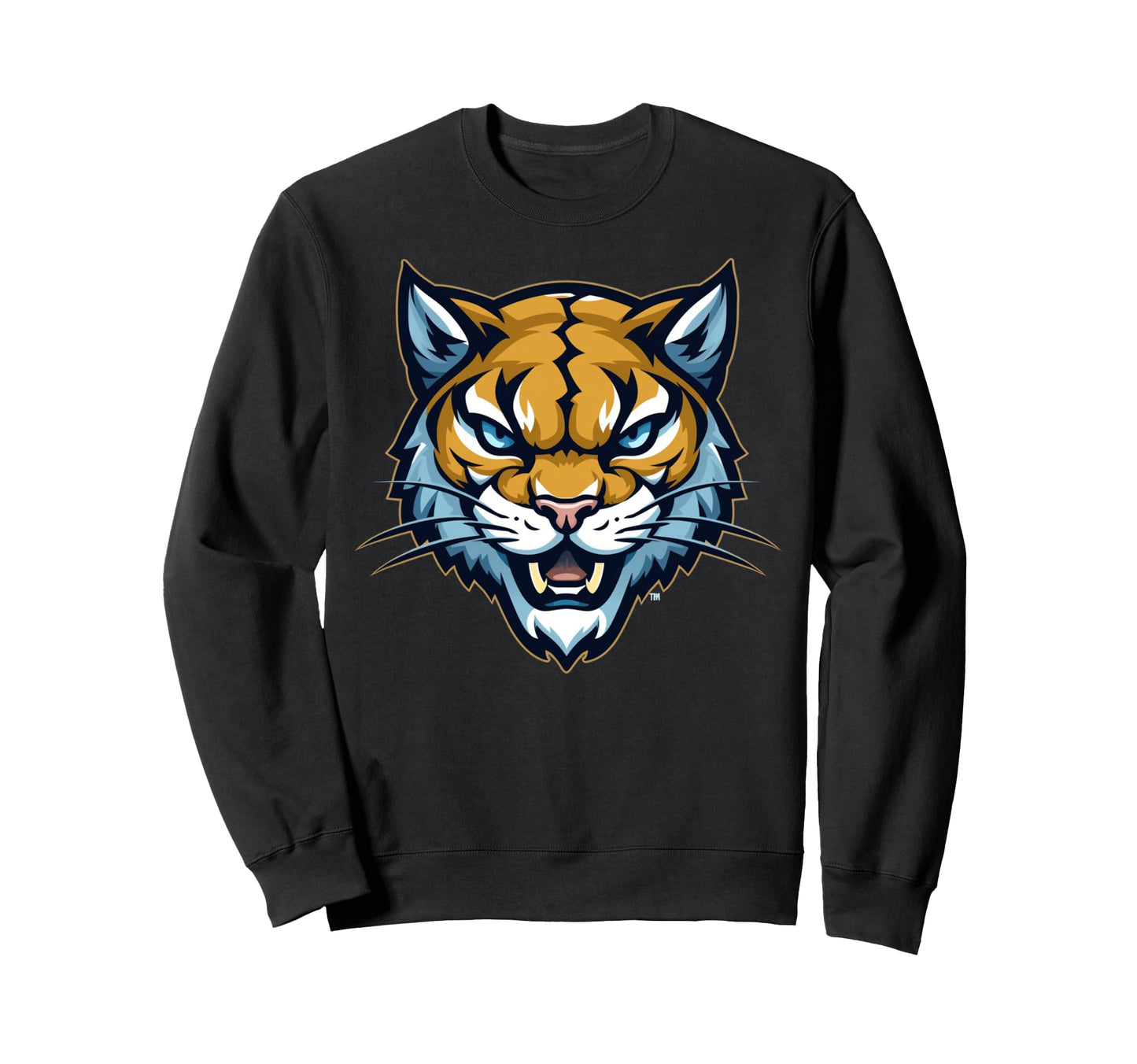 Bobcat Pride Football Mascot Game Sweatshirt - Custom Art Print Men Women - T-Shirt, Sweatshirt, Hoodie