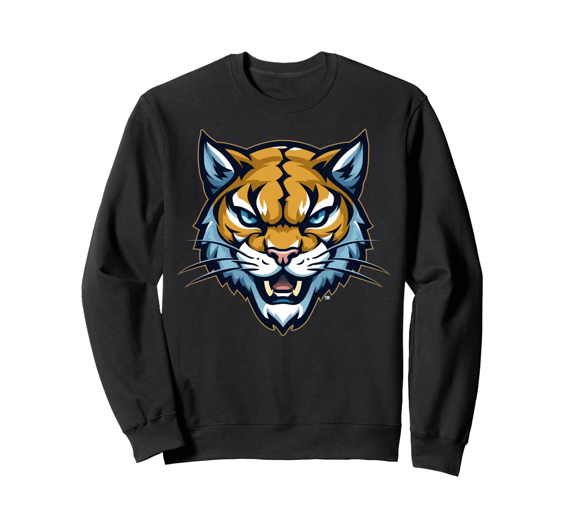 Bobcat Pride Football Mascot Game Sweatshirt - Custom Art Print Men Women - T-Shirt, Sweatshirt, Hoodie